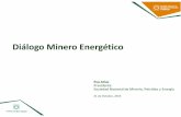 Palabras de bienvenida diálogos minero energético 2013