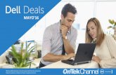 Ontek Channel Deals Mayo 16 · Dell Deals