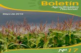 Boletin Agroclimático Nacional #17 - May. 2016