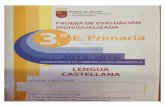 Prueba de diagnóstico 3º de primaria- Murcia 2016.