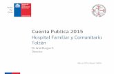 Cuenta Pública Hospital de Toltén 2015