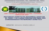 Recursos genéticos en el Perú y patrimonio genético