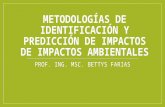 Metodologías de identificación y predicción de impactos de pptx 2 copy