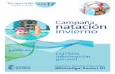Campaña natación invierno 2016-2017 Alhóndiga-Sector III