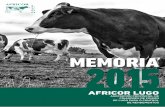 Memoria 2015 Africor Lugo