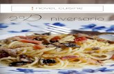 Novel Cuisine Revista 2º aniversario