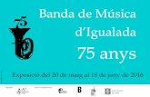 Banda de Música d'Igualada: 75 anys