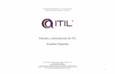 Glosario y abreviaturas de ITIL Español (España)