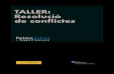Taller: resolució de conflictes