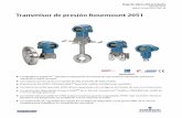 Transmisor de presión Rosemount 2051