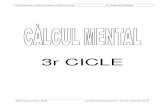 Càlcul mental 3r cicle primària