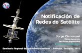 Notificación de Redes de Satélite