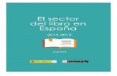 El sector del libro en España 2013-2015