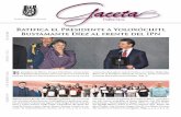 Ratifica el Presidente a Yoloxóchitl Bustamante Díez al frente del IPN