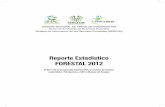 Reporte Estadístico FORESTAL 2012