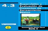 4.3 Supervisión y Evaluación de Proyectos de Saneamiento Básico