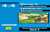 4.4 Manual de Procedimientos Técnicos en Saneamiento