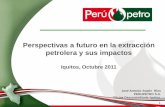 Perspectivas a futuro en la extracción petrolera y sus impactos