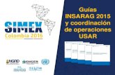 Guías INSARAG 2015 y coordinación de operaciones USAR