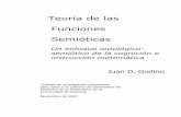 Teoría de las funciones semióticas. Un enfoque ontológico ...