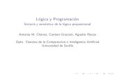 Lógica y Programación - Sintaxis y semántica de la lógica ...