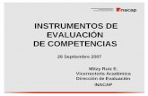 Instrumentos Evaluación de Competencias
