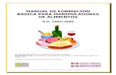 manual de formación básica para manipuladores de alimentos