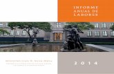 Informe anual de labores 2014