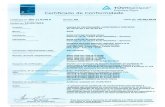 Certificado nº: TÚV 11.0140 x