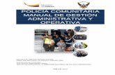 policía comunitaria manual de gestión administrativa y operativa