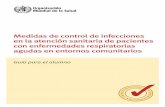 Medidas de control de infecciones en la atención sanitaria de ...