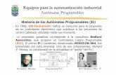 Equipos para la automatización industrial Autómatas Programables