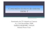 Contenidos técnicos de sistema ISDB-T