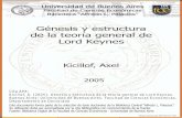 Génesis y estructura de la teoría general de Lord Keynes