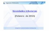 Presentacion Novedades Tributarias (12-2-2013)