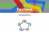 Fastlane snapshot presentation