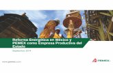 Reforma Energética en México y PEMEX como Empresa Productiva ...