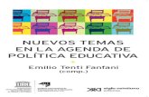 Nuevos temas en la agenda de política educativa - OEI