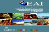 Manual de Capacitación para Evaluaciones Ambientales Integrales ...