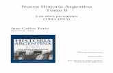 Nueva Historia Argentina Tomo 8