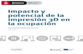 Impacto y potencial de la impresión 3D en la ocupación