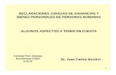 DECLARACIONES JURADAS DE GANANCIAS Y BIENES ...