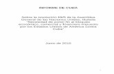 Informe de Cuba 2015