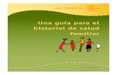 Una guía para el historial de salud familiar