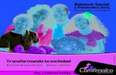 Balance Social y Financiero 2014 Comfenalco Antioquia