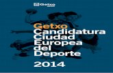 Dossier de Getxo, Ciudad Europea del Deporte 2014