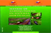 Manejo de Agroquímicos en Sistemas Hortícolas