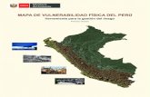Mapa de vulnerabilidad física del Perú