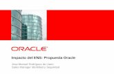 Impacto del ENS: Propuesta Oracle