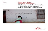 Salud mental, violencia y conflicto armado en el sur de Colombia